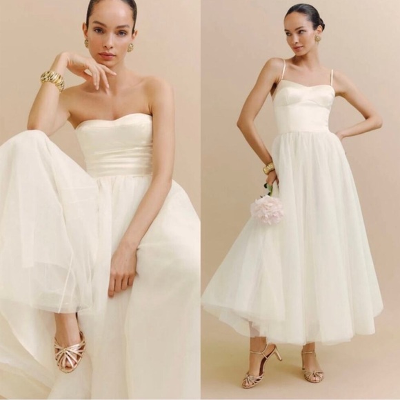 Reformation Dresses & Skirts - 🆕 REFORMATION Alouette Dress Fior di Latte Sz 8